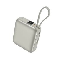 Vention FHEN0 10000mAh 35W Power Bank With Built-in Type C Cables